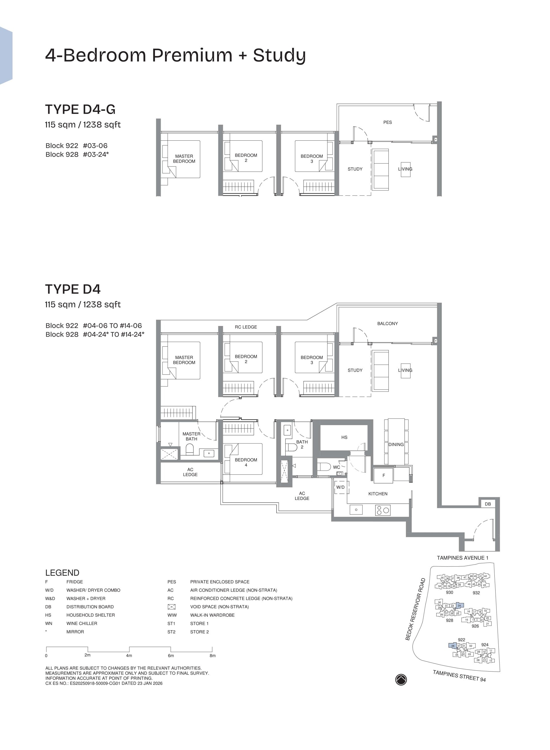 Pinery Residences floorplan